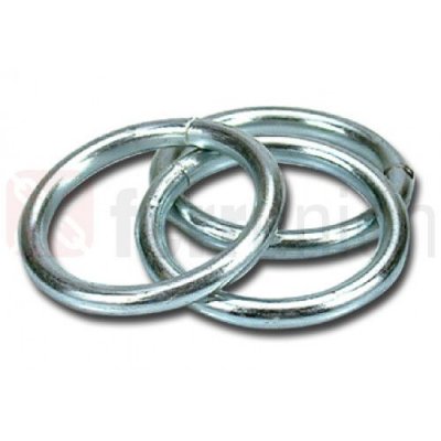 Anello ferro zincato mm 50 filo mm 10,0 saldato