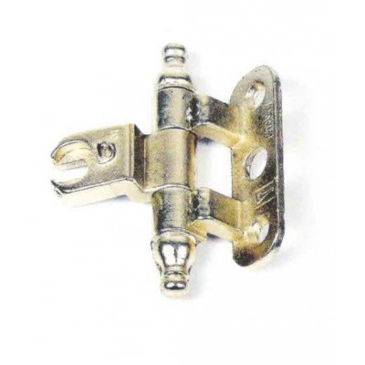 Cerniera per porte in battuta bronzata senza premontaggio