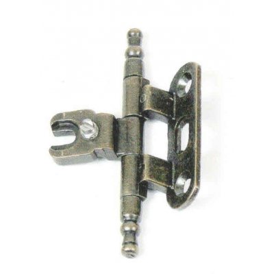 Cerniera per porte in battuta bronzata senza premontaggio