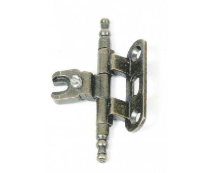 Cerniera per porte in battuta bronzata senza premontaggio