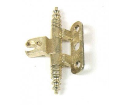Cerniera per porte in battuta bronzata senza premontaggio