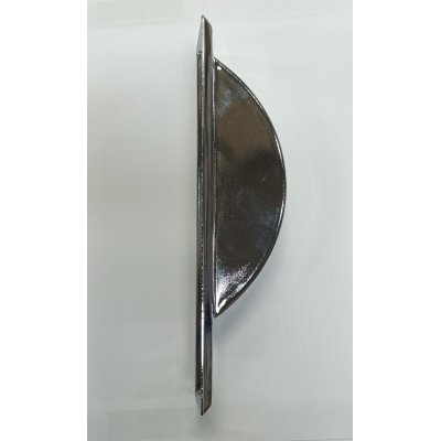 Placca per avvolgitore semincasso in ferro CROMATO interasse fori mm 200