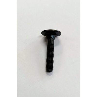 Bullone mm 5 x 25 testa tonda quadro sotto testa nero