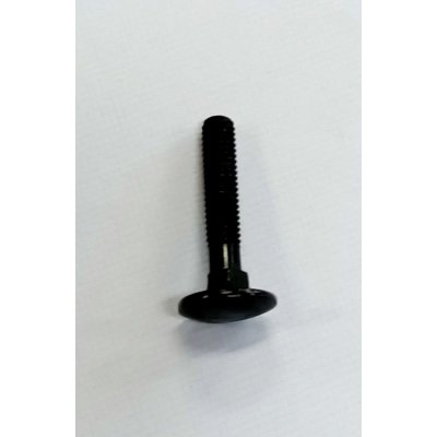 Bullone mm 5 x 25 testa tonda quadro sotto testa nero