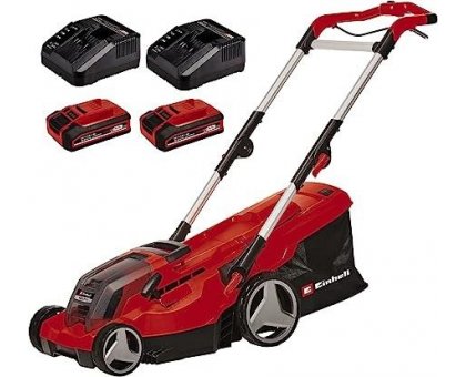 Tagliaerba a batteria RASARRO 36/36 2 x 18 Volt 3,0 Ah Einhell 3413282