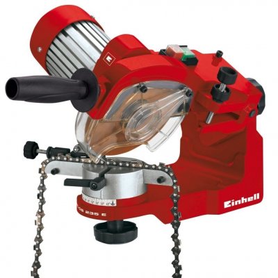 Affilacatene con serraggio automatico della catena GC-CS 235 E EINHELL 4499910 235 W, 3000 Rpm, Rosso/Nero
