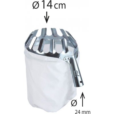 Raccoglifrutta in tessuto d. 14 mm