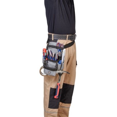 Borsa portautensili con cintura di nylon a 8 scomparti KWB 907710