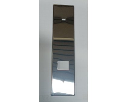 Placca per avvolgitore UNI interasse mm 157 in acciaio INOX