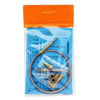 Termocoppia universale con 5 raccordi cm 60