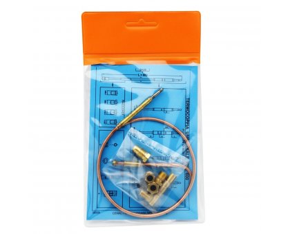 Termocoppia universale con 5 raccordi cm 60