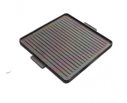 Piastra in ghisa smaltata per alimenti cm 39x39