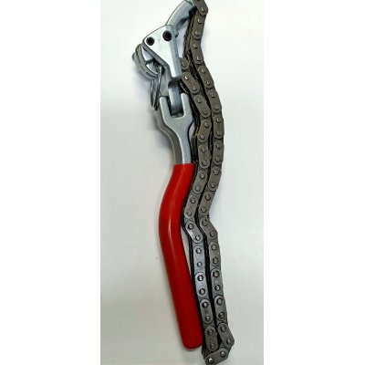 Chiave per filtro olio e gasolio a doppia catena pesante da 40 a 160 mm