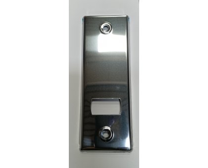 Placca per avvolgitore mod MINI interasse mm 125 in acciaio INOX