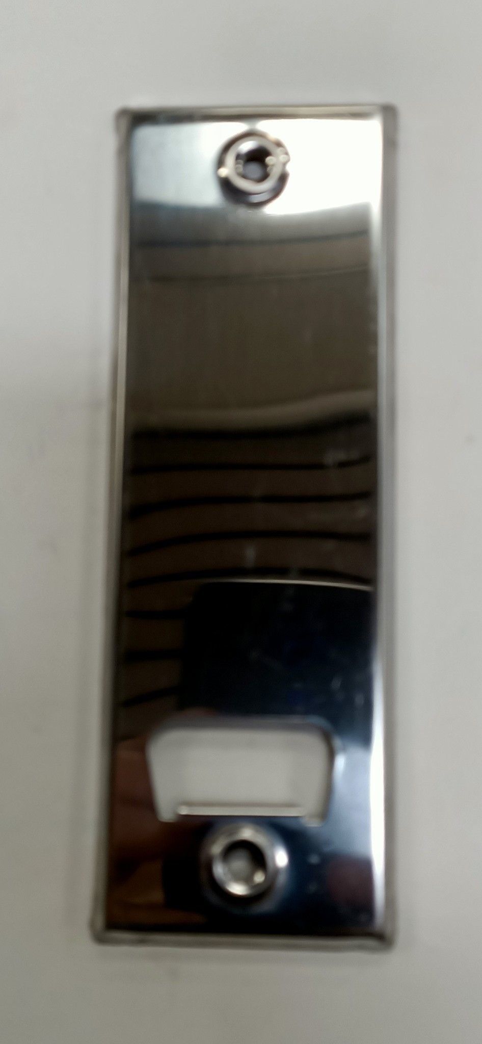 Placca per avvolgitore MIGNON A306 interasse mm 125 in acciaio INOX