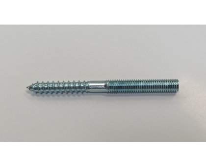 Vite a doppio filetto mm 8 x 90 zincata