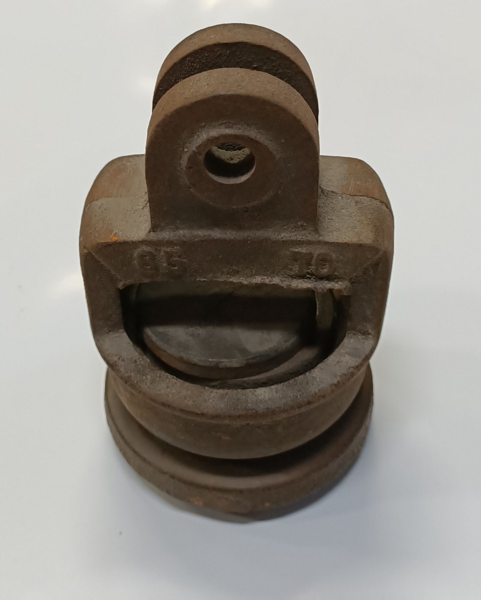 Pistone senza calotta per pompa a mano mm 81