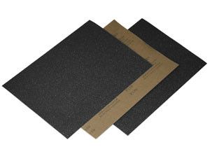 Carta abrasiva impermeabile gr  600 in foglio mm 230x280