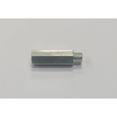 Distanziale con filetto MF 8 ma x mm 30 in acciaio zincato