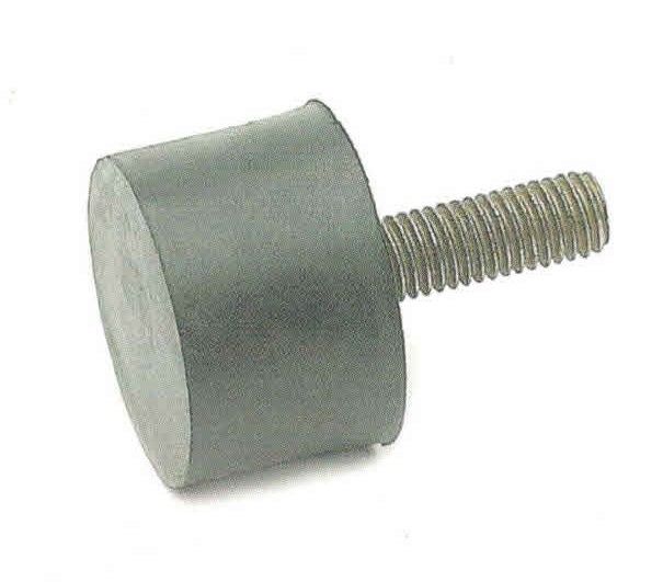 Antivibrante cilindrico filetto Ma  8 base mm 40 x 30