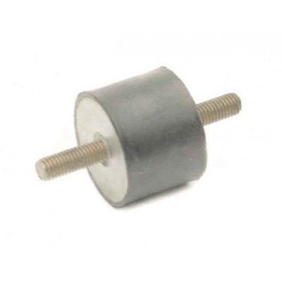 Antivibrante cilindrico a doppio filetto Ma 4 corpo mm 15 x 10
