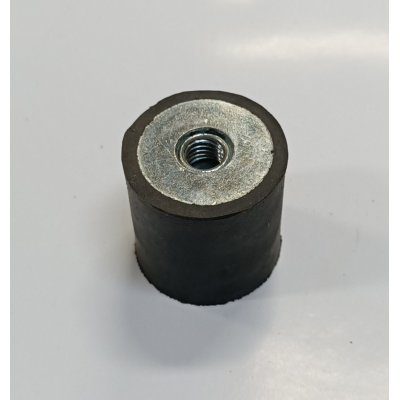 Antivibrante cilindrico a doppio filetto FF Ma 8 corpo mm 30 x 30