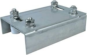 Piastra di guida regolabile  cancelli scorrevoli a 4 rulli per cancelli scorrevoli IBFM 465P