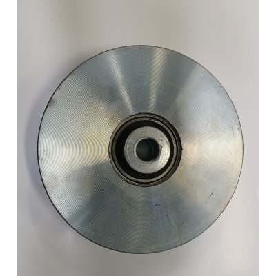 Ruota gola quadra d. mm 160 a 1 cuscinetto per cancelli scorrevoli FAC 310