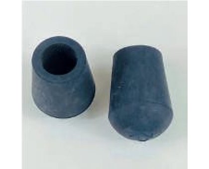Tappo calzante bombato mm 10 in gomma colore nero