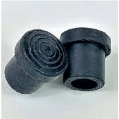 Puntale interno mm 22 in gomma colore nero