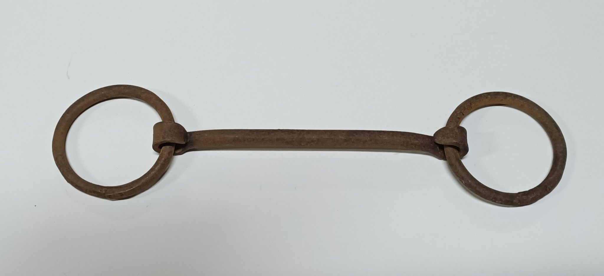 Morso da cavallo lunghezza mm 125 in ferro arrugginito
