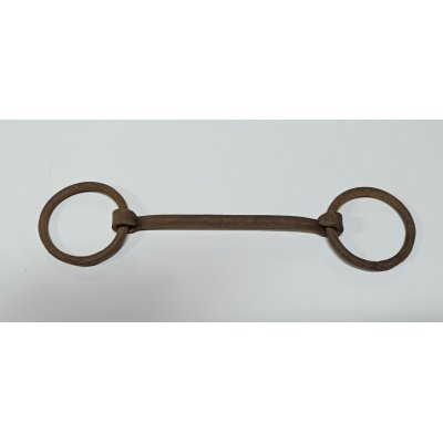 Morso da cavallo lunghezza mm 125 in ferro arrugginito