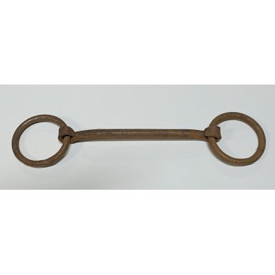 Morso da cavallo lunghezza mm 135 in ferro arrugginito