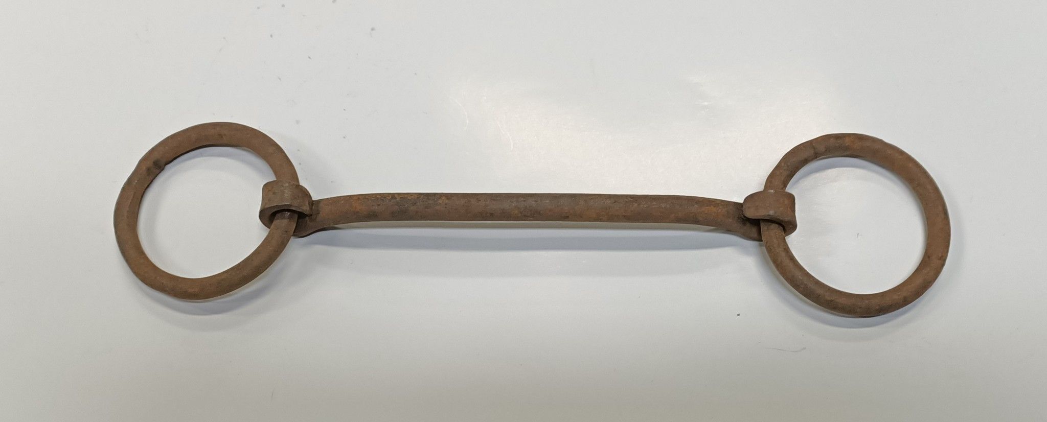 Morso da cavallo lunghezza mm 150 in ferro arrugginito