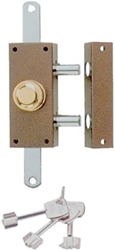 Serratura per porta ISEO 910335 chiusura triplice con pomolo interno