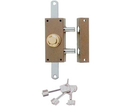 Serratura per porta ISEO 910335 chiusura triplice con pomolo interno