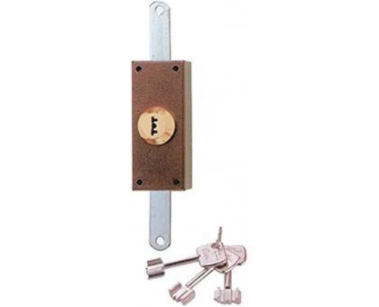 Serratura per porta ISEO 910205 chiusura duplice con chiave interna