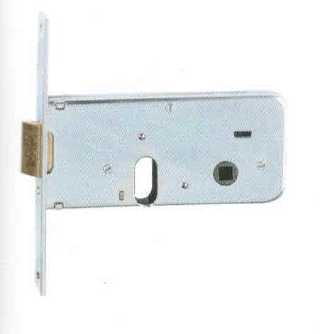 Serratura infilare per fascia ISEO 7106010 entrata 60 con foro ovale