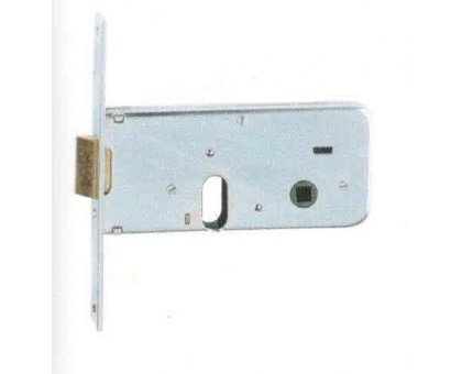 Serratura infilare per fascia ISEO 7106010 entrata 60 con foro ovale