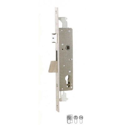 Serratura per montanti ISEO 783301B chiusura triplice con scrocco e mandata basculante