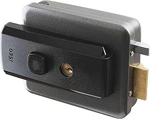 Elettroserratura per cancelli battente ISEO 52N515 mm 50-80 ambidestra