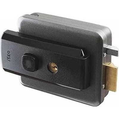 Elettroserratura per cancelli battente ISEO 52N515 mm 50-80 ambidestra