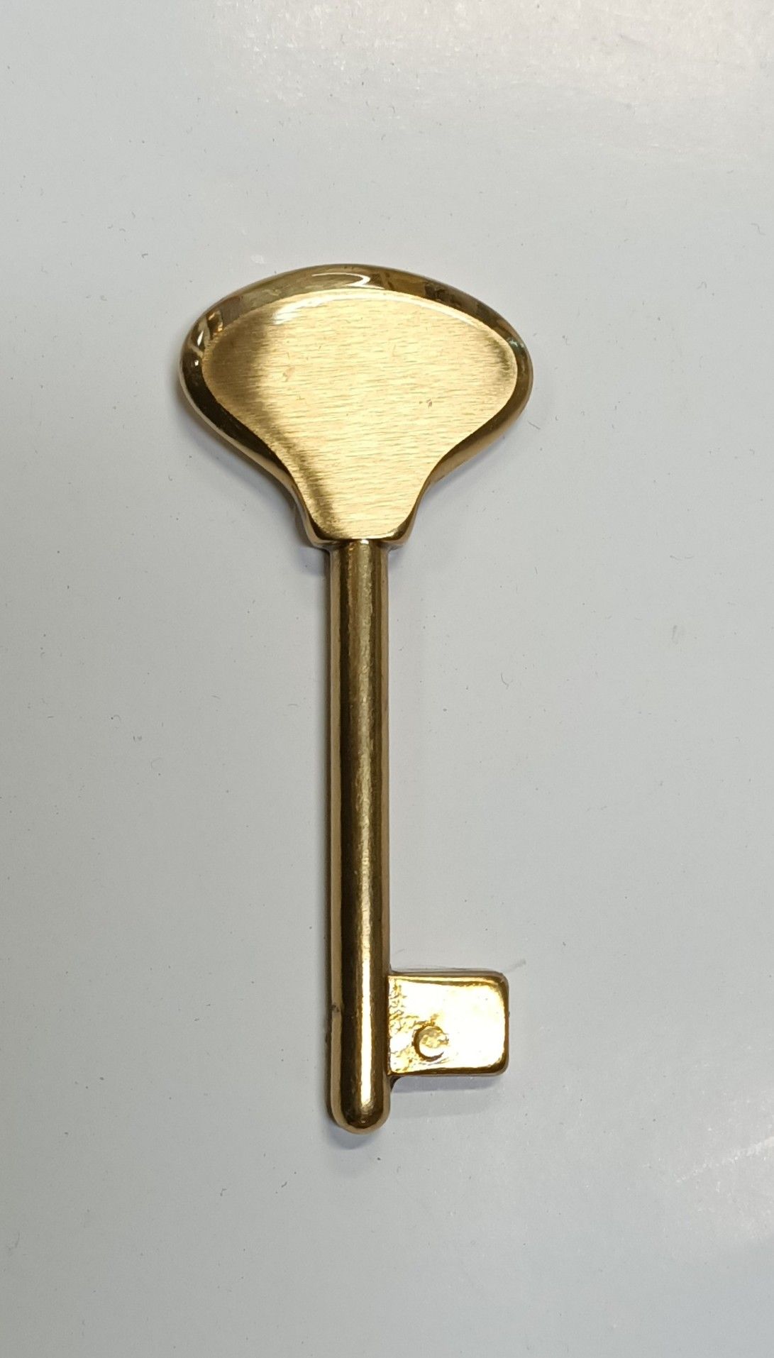 Chiave patent DIVA in ottone lucido