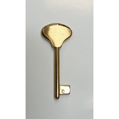 Chiave patent DIVA in ottone lucido