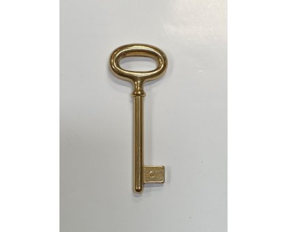 Chiave patent DELTA in ottone lucido