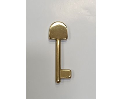 Chiave patent GIOIA in ottone lucido
