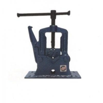 Morsa per tubi modello ribaltabile in acciaio forgiato da 2"