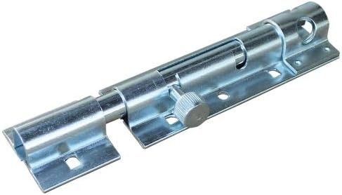 Catenaccio orizzontale mm 300 in acciaio tropicalizzato con mandata tonda e portalucchetto Ibfm art 22/V