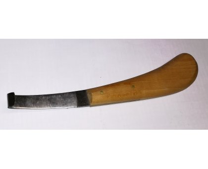 Coltello sbavatore per tubi manico legno