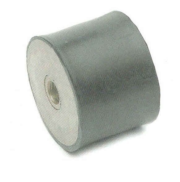 Antivibrante cilindrico a doppio filetto FF Ma 10 corpo mm 40 x 40